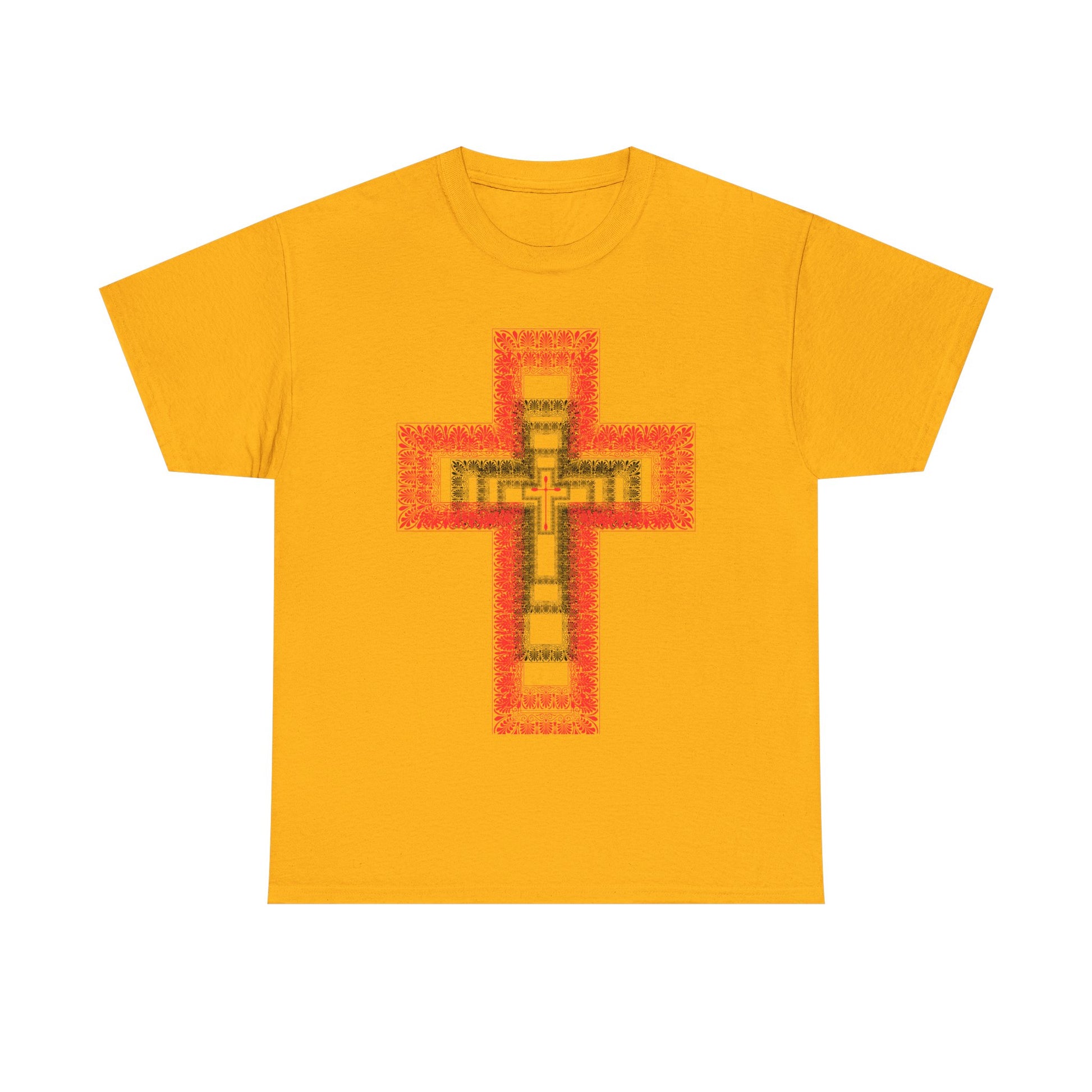 Faith-Inspired Unisex Heavy Cotton Tee, Christian Gift, Casual Wear, Spiritual Apparel, Religious T-Shirt, Everyday Comfort