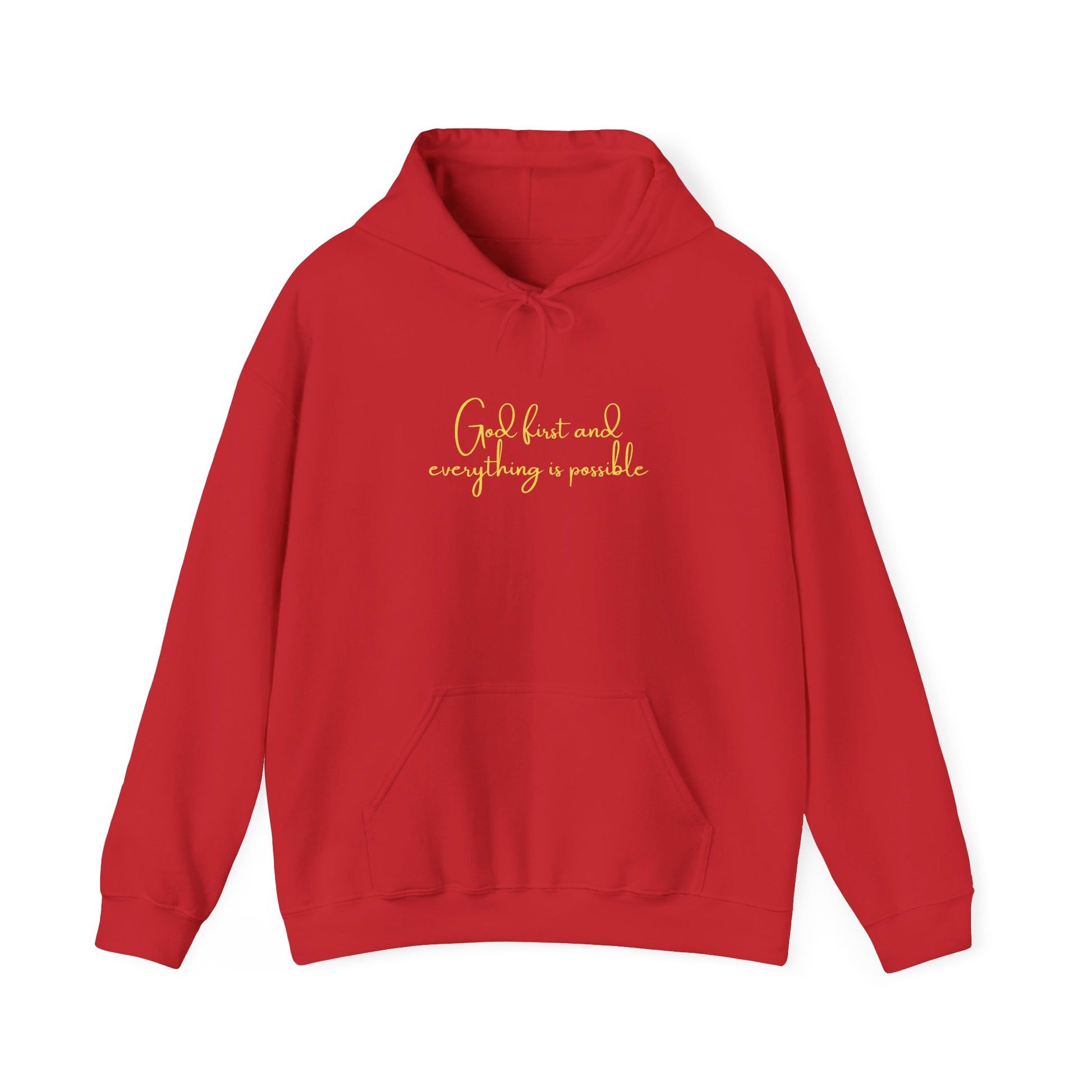 Inspirational Hoodie: "Girl Boss and Everything is Possible" Unisex Sweatshirt for Women, Empowerment Gift, Motivational Attire