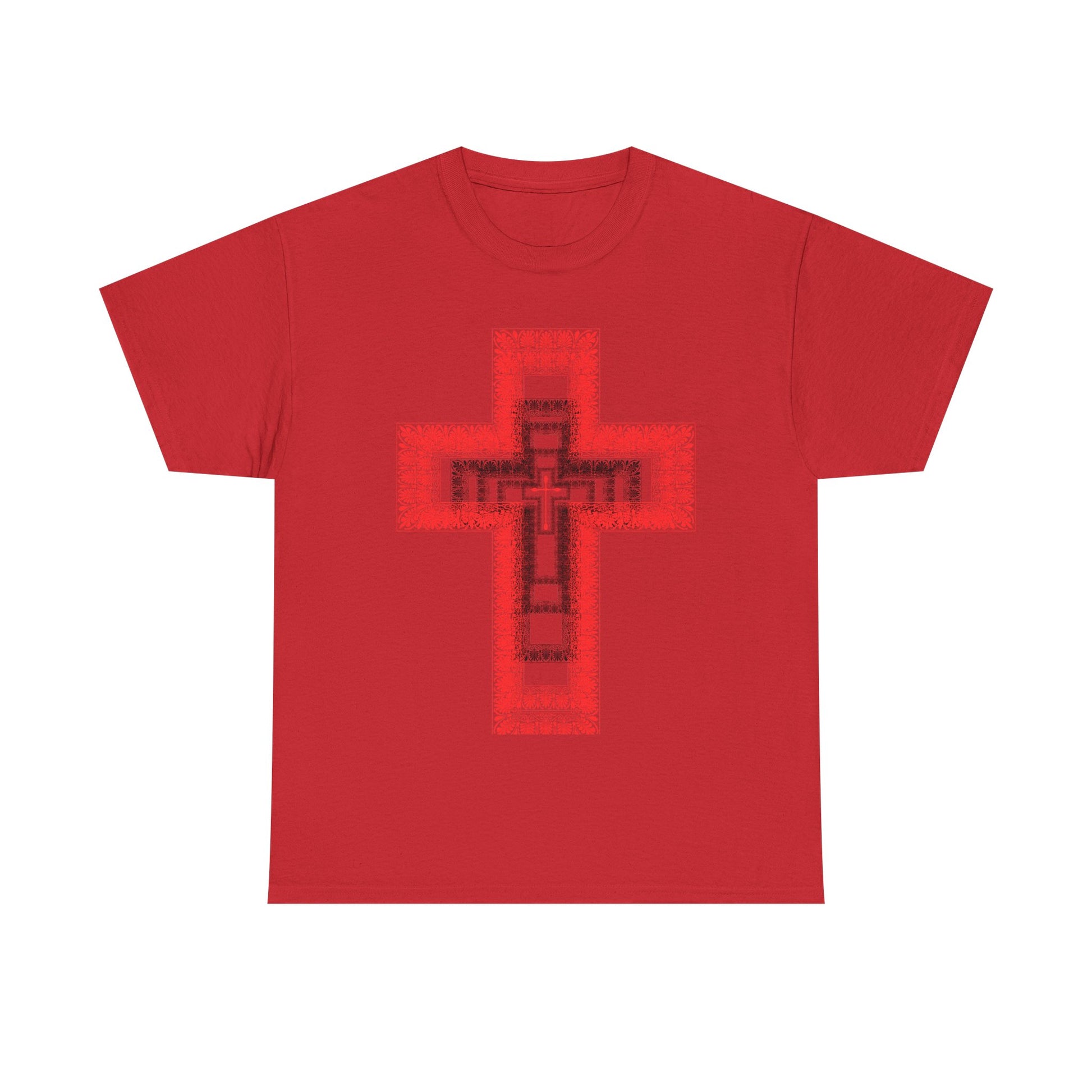 Faith-Inspired Unisex Heavy Cotton Tee, Christian Gift, Casual Wear, Spiritual Apparel, Religious T-Shirt, Everyday Comfort