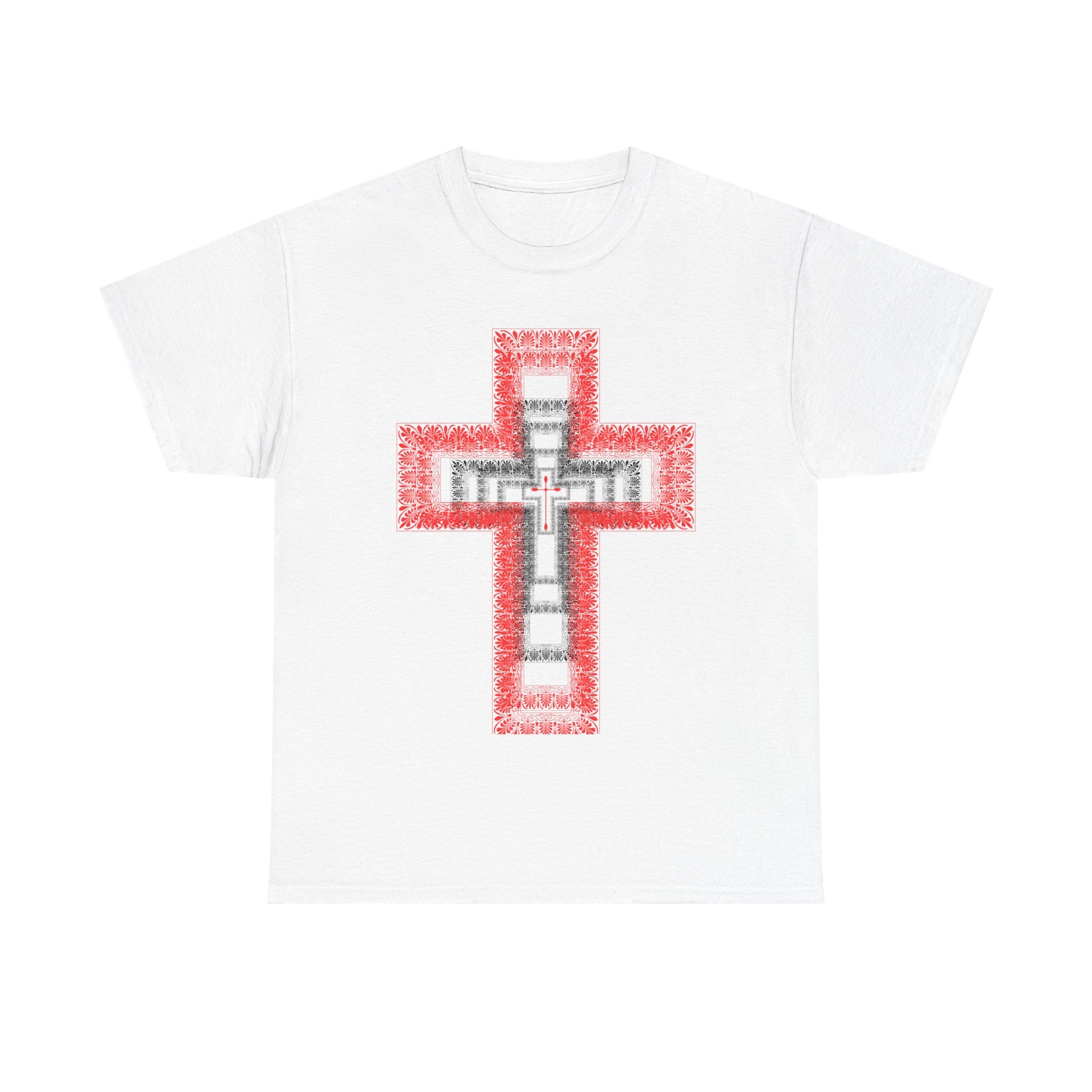 Faith-Inspired Unisex Heavy Cotton Tee, Christian Gift, Casual Wear, Spiritual Apparel, Religious T-Shirt, Everyday Comfort