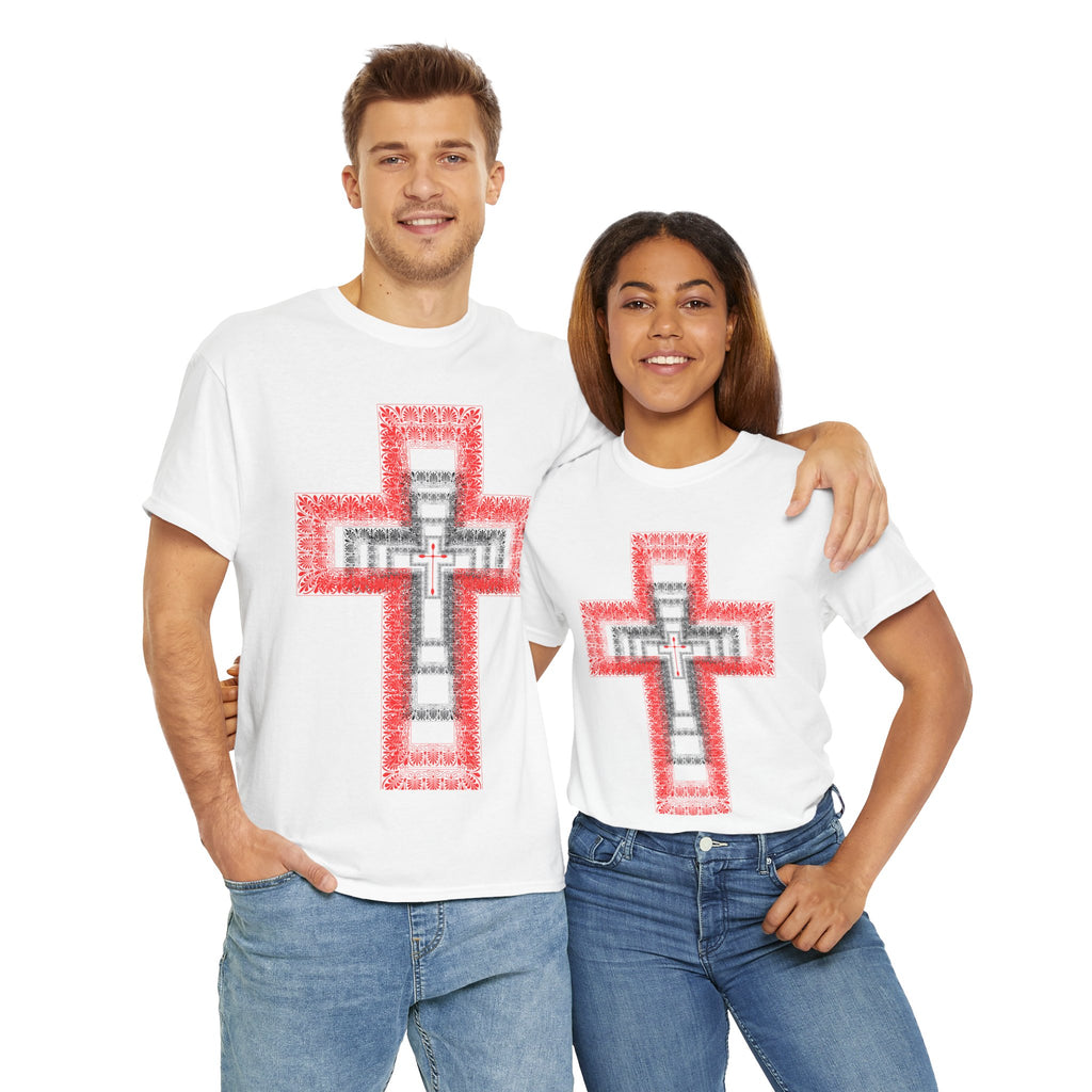 Faith-Inspired Unisex Heavy Cotton Tee, Christian Gift, Casual Wear, Spiritual Apparel, Religious T-Shirt, Everyday Comfort
