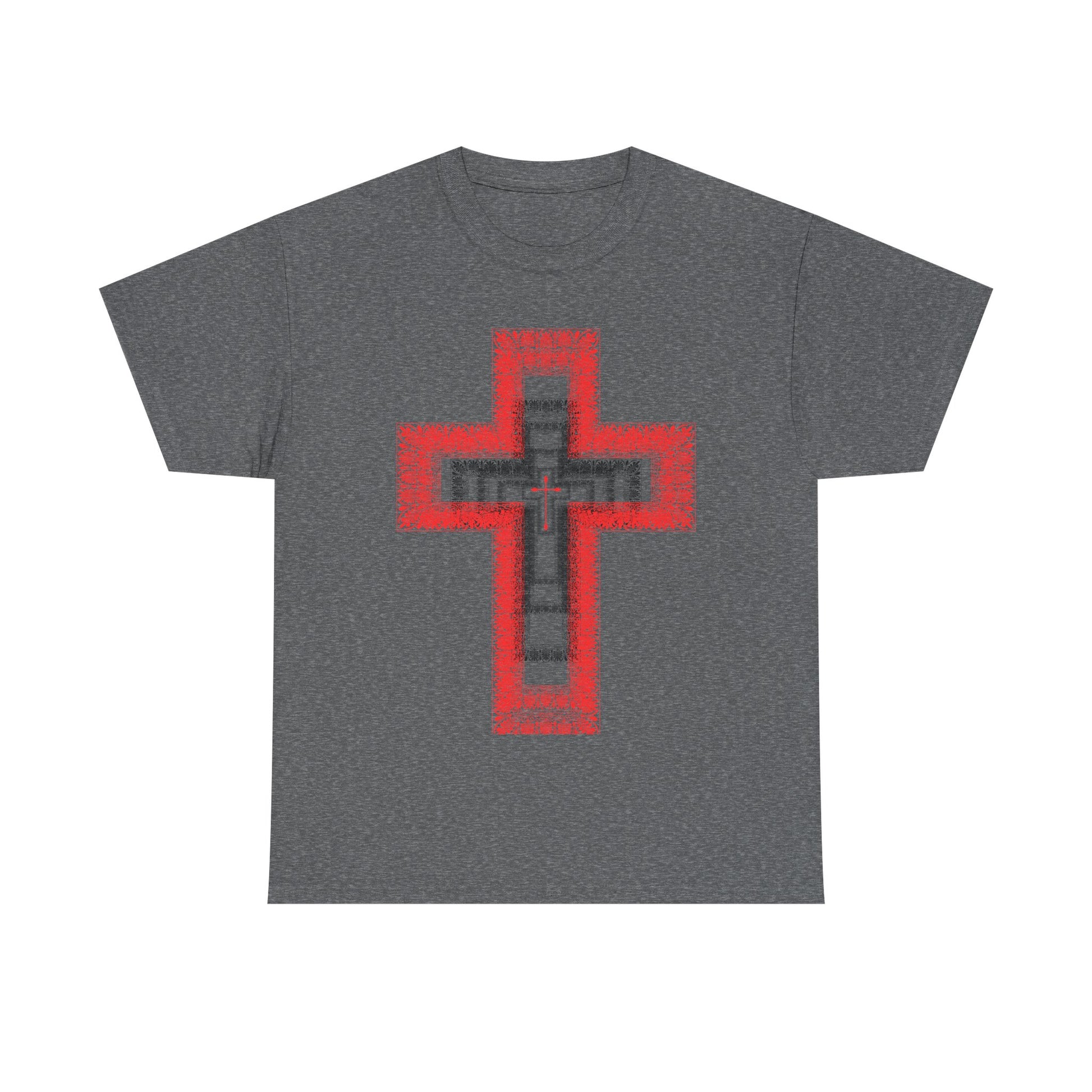 Faith-Inspired Unisex Heavy Cotton Tee, Christian Gift, Casual Wear, Spiritual Apparel, Religious T-Shirt, Everyday Comfort