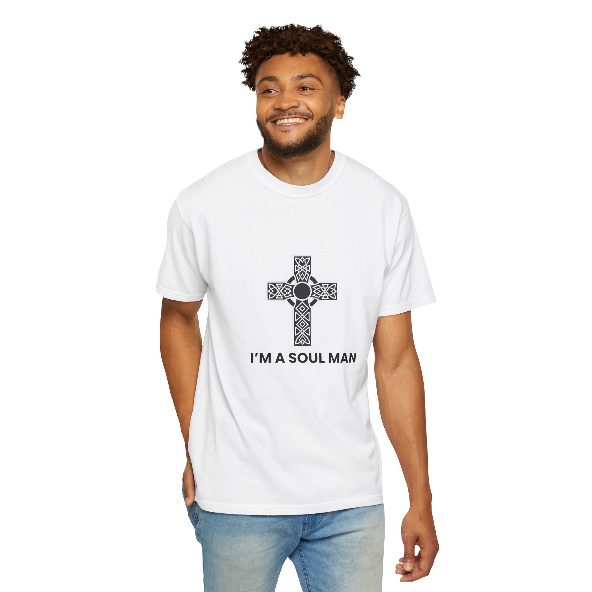 Soul Man Graphic T-shirt, Unisex Tee, Spiritual Apparel, Faith-Based Gift, Casual Wear, Everyday Comfort