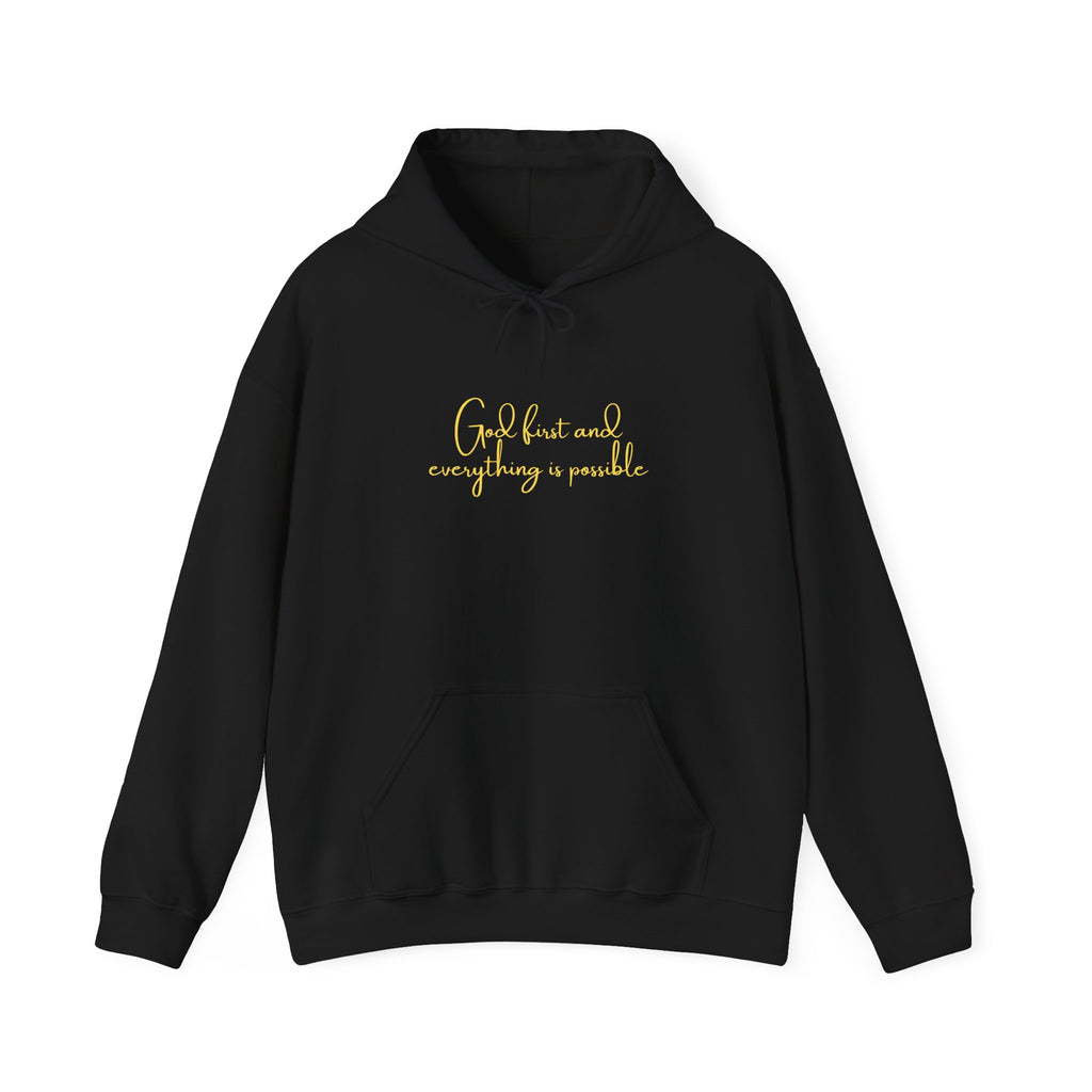 Inspirational Hoodie: "Girl Boss and Everything is Possible" Unisex Sweatshirt for Women, Empowerment Gift, Motivational Attire